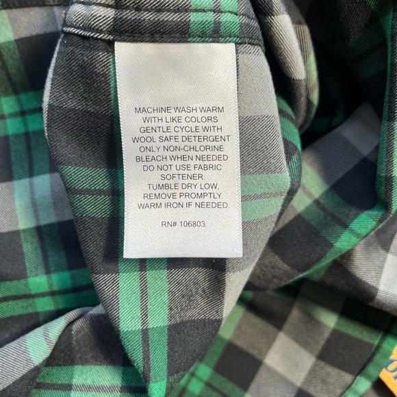 ALASKAN HARDGEAR BY DULUTH TRADING COMPANY FLANNEL SIZE MEDIUM - Picture 9 of 10